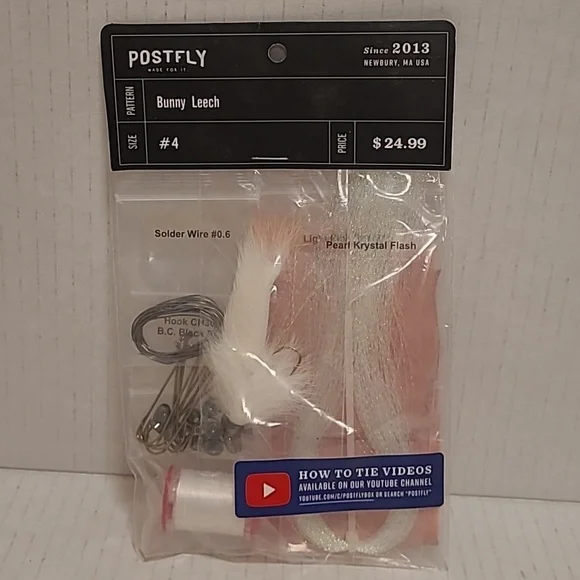 NIP Set of 3 Postfly Fishing Lure Tying Kits - Picture 2 of 16
